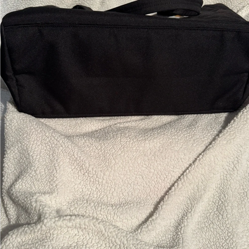 Carhartt Black Canvas Utility Tote with Logo Patch - Picture 3 of 4